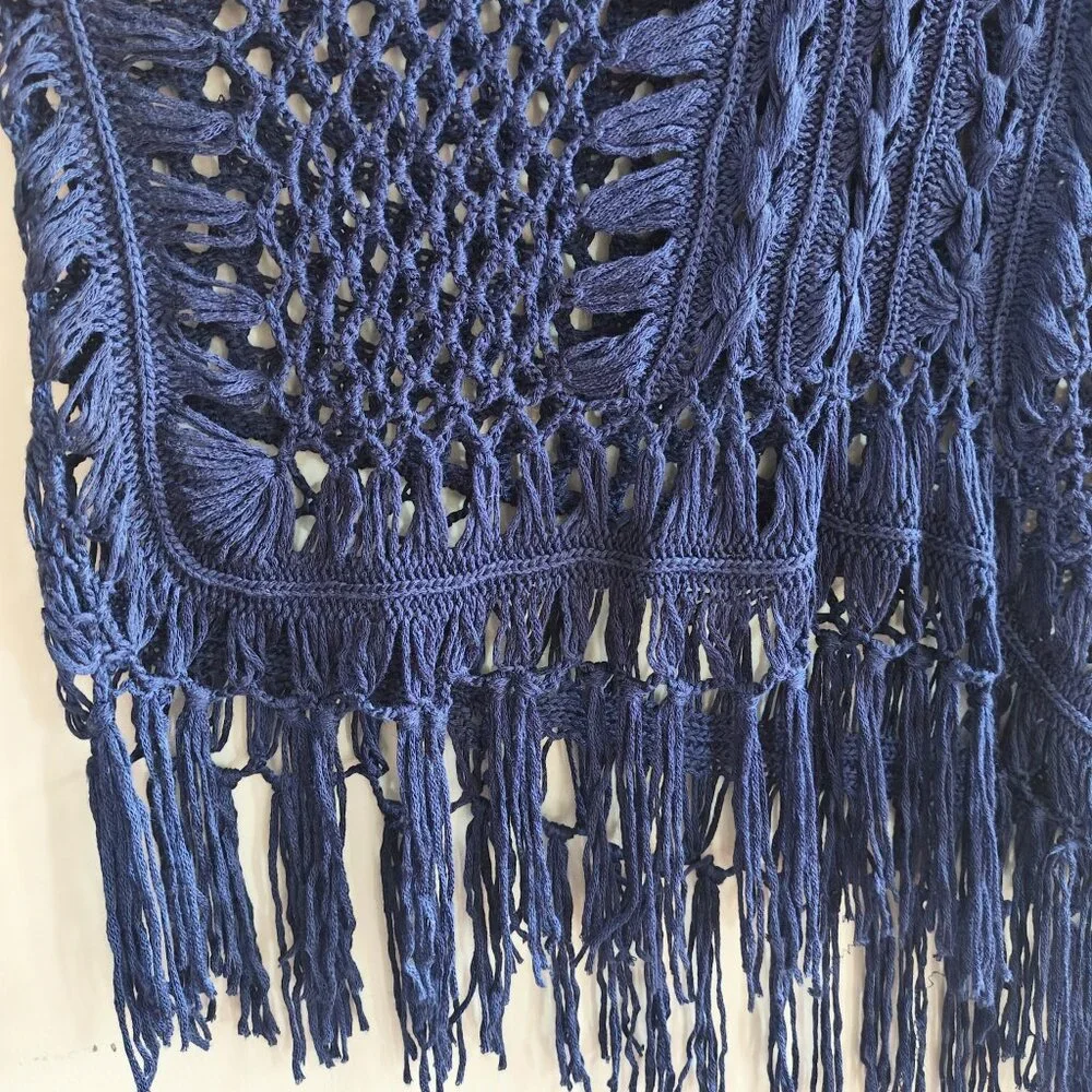 NEW YORK & CO Crochet Knit Top